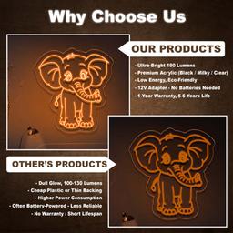 Custom Neon | Airplane LED Neon Sign | Energy-Efficient Pink and White Wall Decor for Home, Events, Parties, and Businesses | 14x22 | Pink and White 5