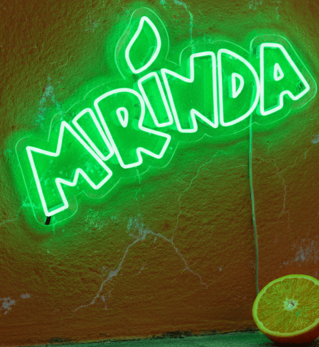 neon flex mirinda sign plug in 21x30  mirinda neon light india plug in neon sign mirinda logo flexible neon mirinda wall decor mirinda neon sign no battery led neon flex mirinda board amazon