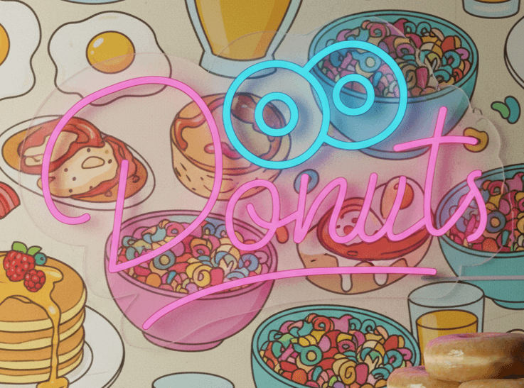 Neon Flex Astronaut Sign | LED Cosmic Journey Wall Light | Modern Plug-in Neon Art Decor | Space Theme Flexible Neon Wall Hanging | Premium Blue Astronaut Sci-Fi Neon Light for Bedroom & Cafe