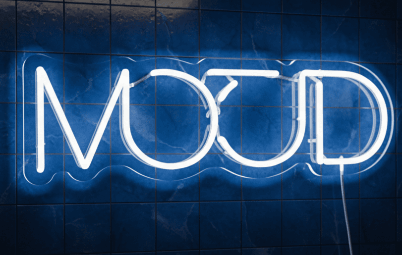 Glow Vibe Neon Sign for Room Decor – Plug In LED Neon Light, Neon Flex Design, Wall Mounted Mood Board, Custom Neon Word Sign, Premium Flexible Plug In Neon Art for Home & India Decor