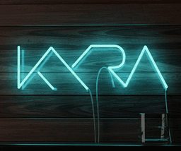 Custom Neon | KYRA Name Neon Sign | Stylish Blue LED Neon for Home décor, Events, Parties, Shops and Personalized Gifting | 8x22 | Blue 1