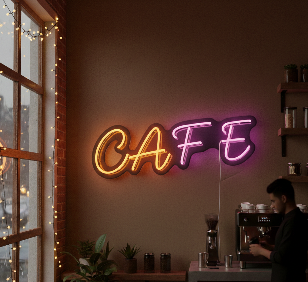 Cafe Neon Sign