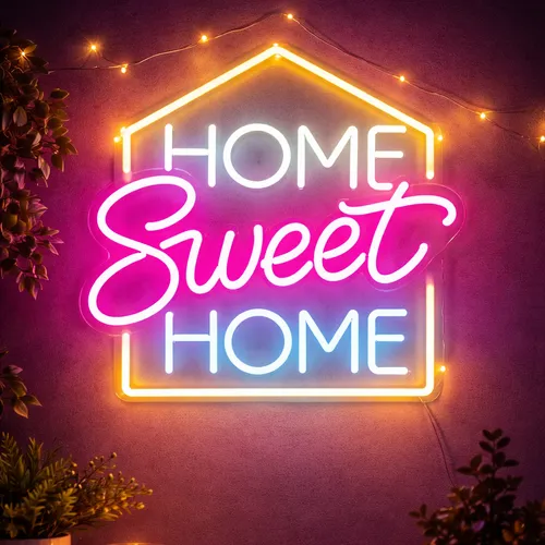 Home Neon Sign