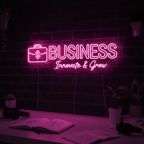 Business Neon Sign