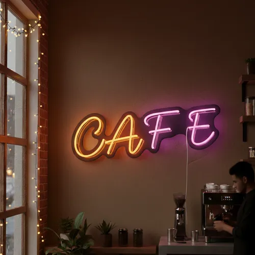 Cafe Neon Sign