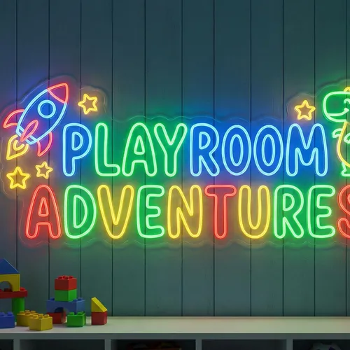 Kids Zone Neon Sign