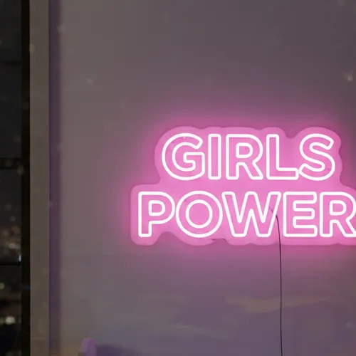Girls Power Neon Sign
