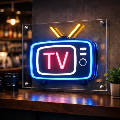 Tv Neon Sign