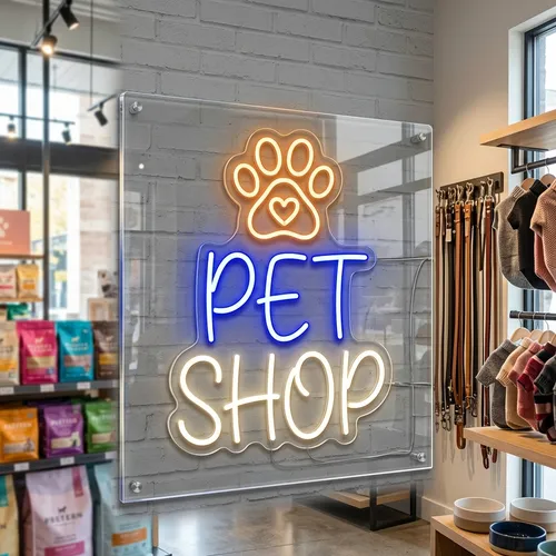 Pet shop Neon Sign