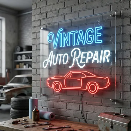 Automotive Neon Sign