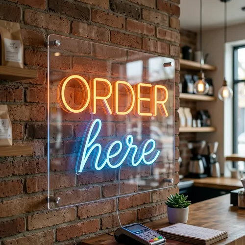 Order here Neon Sign