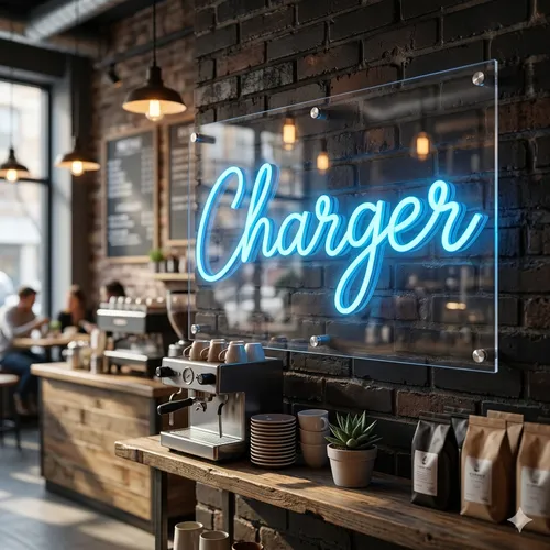 Charger Neon Sign