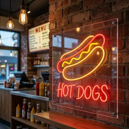 Hot dog Neon Sign
