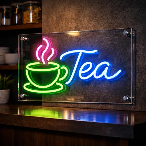 Tea UV Neon Sign