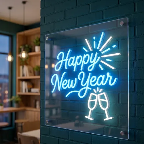 New Year Neon Sign