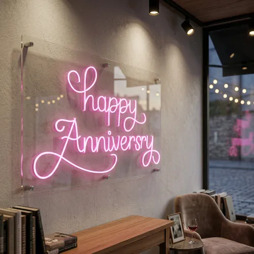 Anniversary Neon Sign