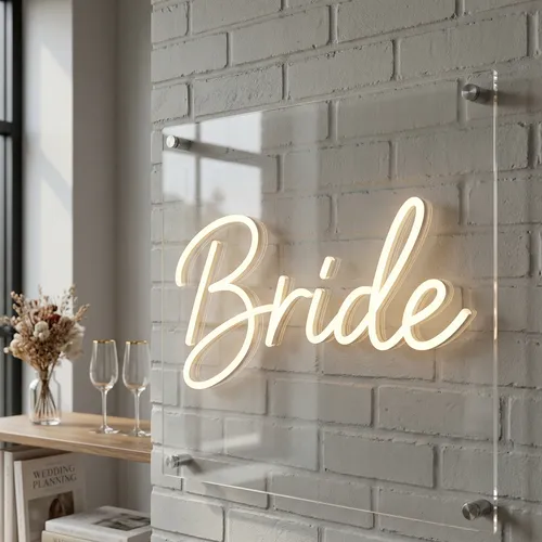 Bride Neon Sign