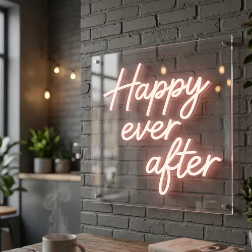 Happy ever after Neon Sign