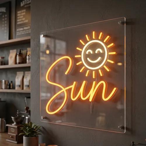 Sun Neon Sign