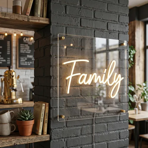 Family Neon Sign