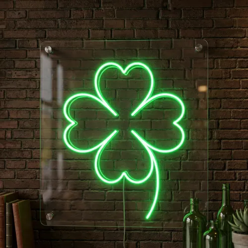 Leaves Neon Sign