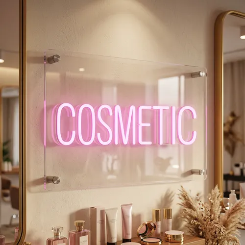 Cosmetic Neon Sign
