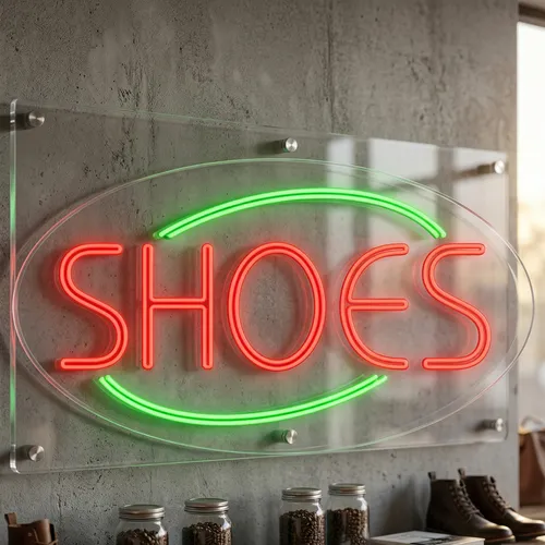 Shoes Neon Sign