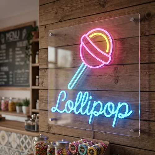Lollipop Neon Sign