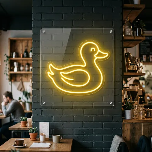 Duck Neon Sign