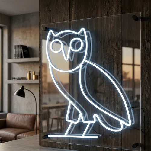 Owl Neon Sign