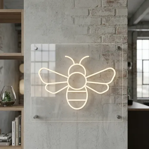 Bee Neon Sign