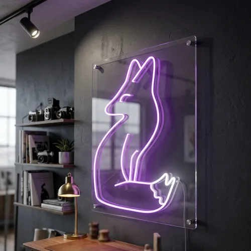 Fox Neon Sign