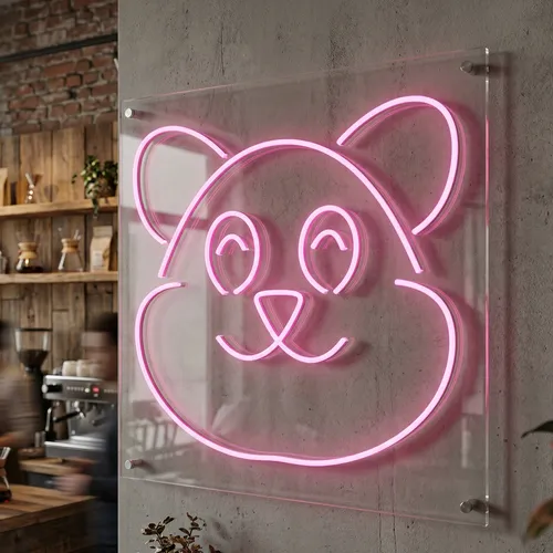 Panda Neon Sign