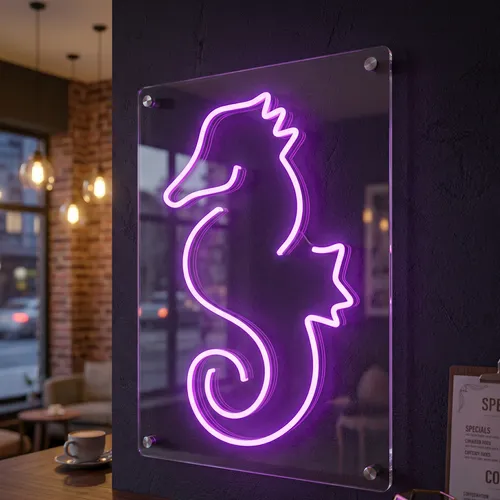 Sea horse Neon Sign