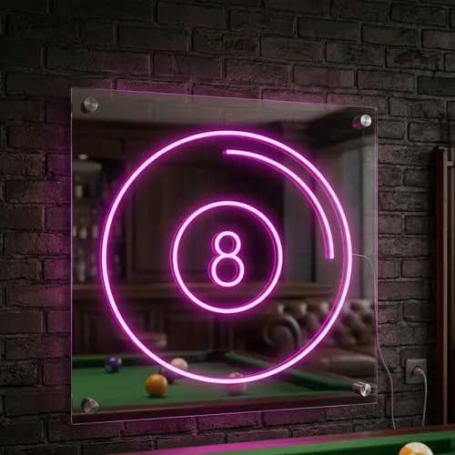8 ball Neon Sign