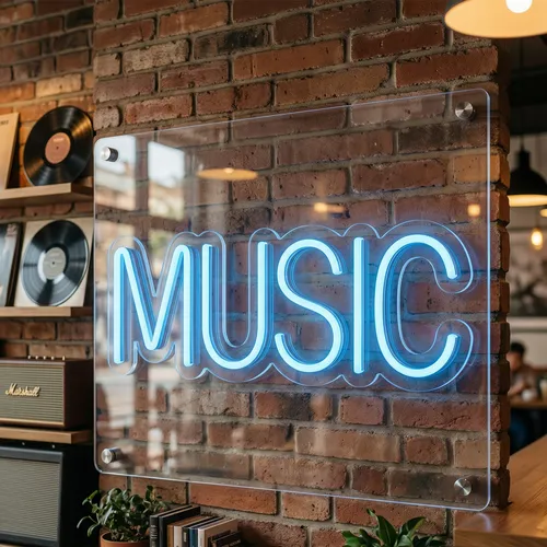 Music Neon Sign