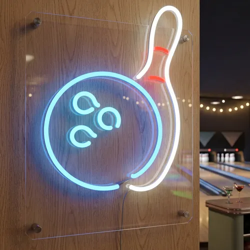 Bowling Neon Sign