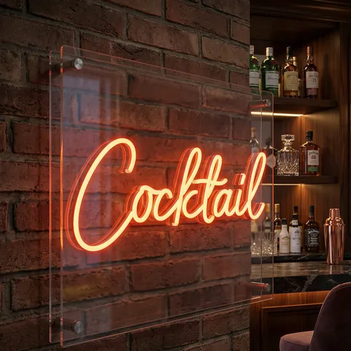 Cocktail Neon Sign