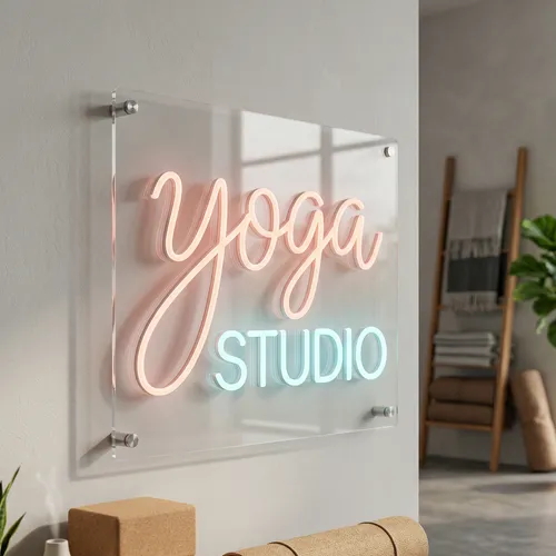Yoga Neon Sign
