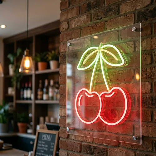 Cherry Neon Sign