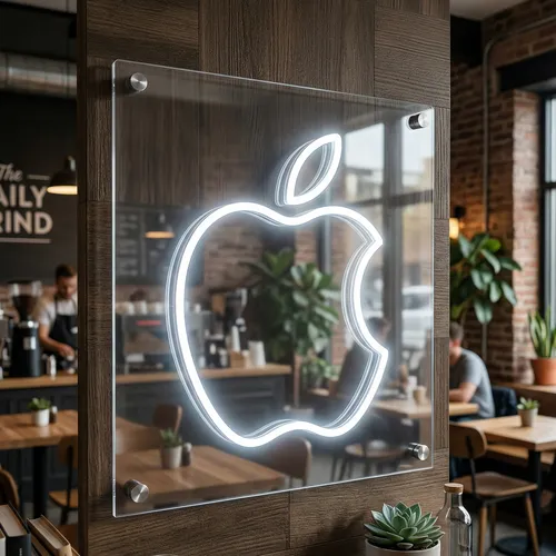 Apple UV Neon Sign
