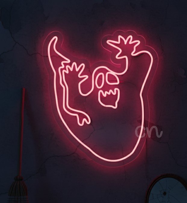 Ghost Neon Sign