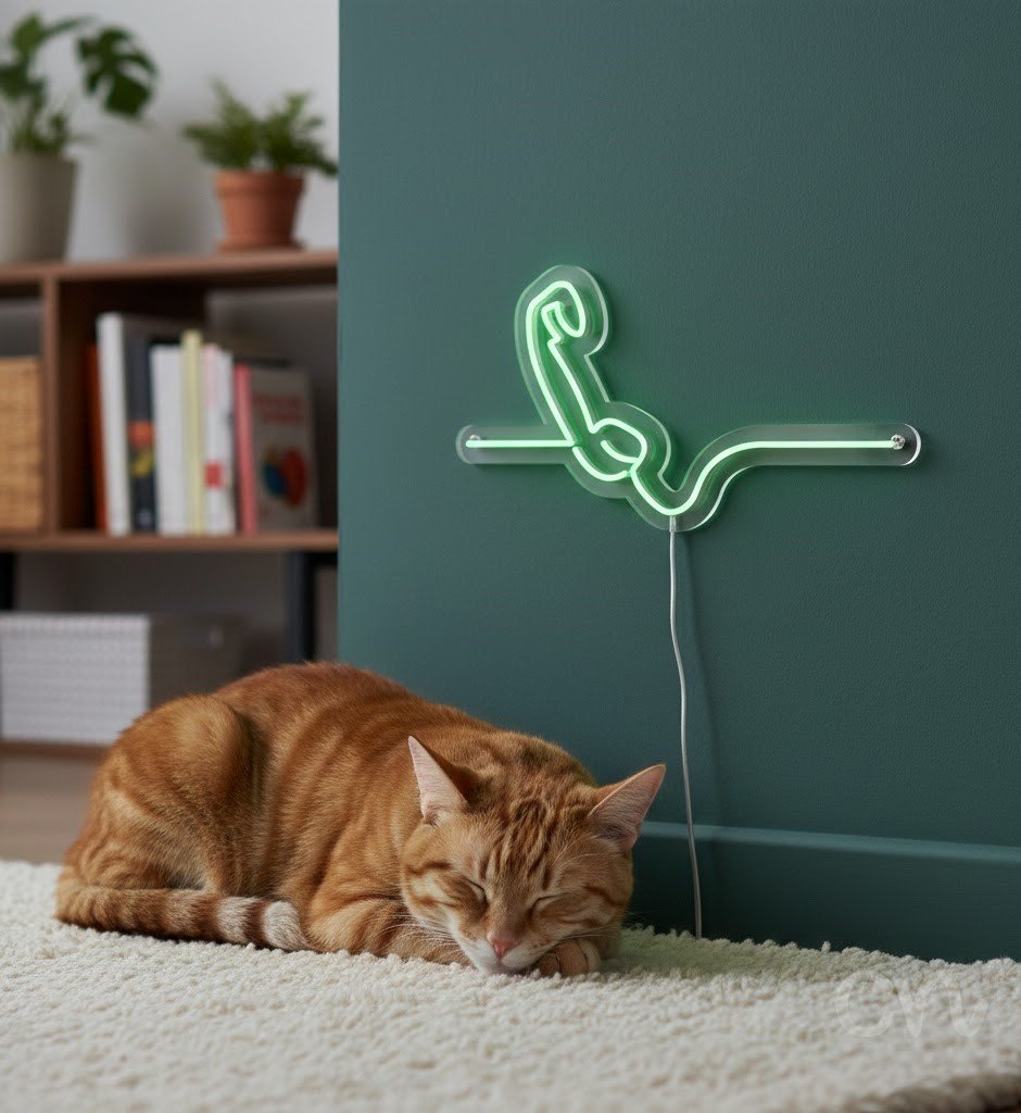 Custom Neon | Telephone Neon Sign | 15x27 | Green Light for Home Bar Restaurant Pub 2