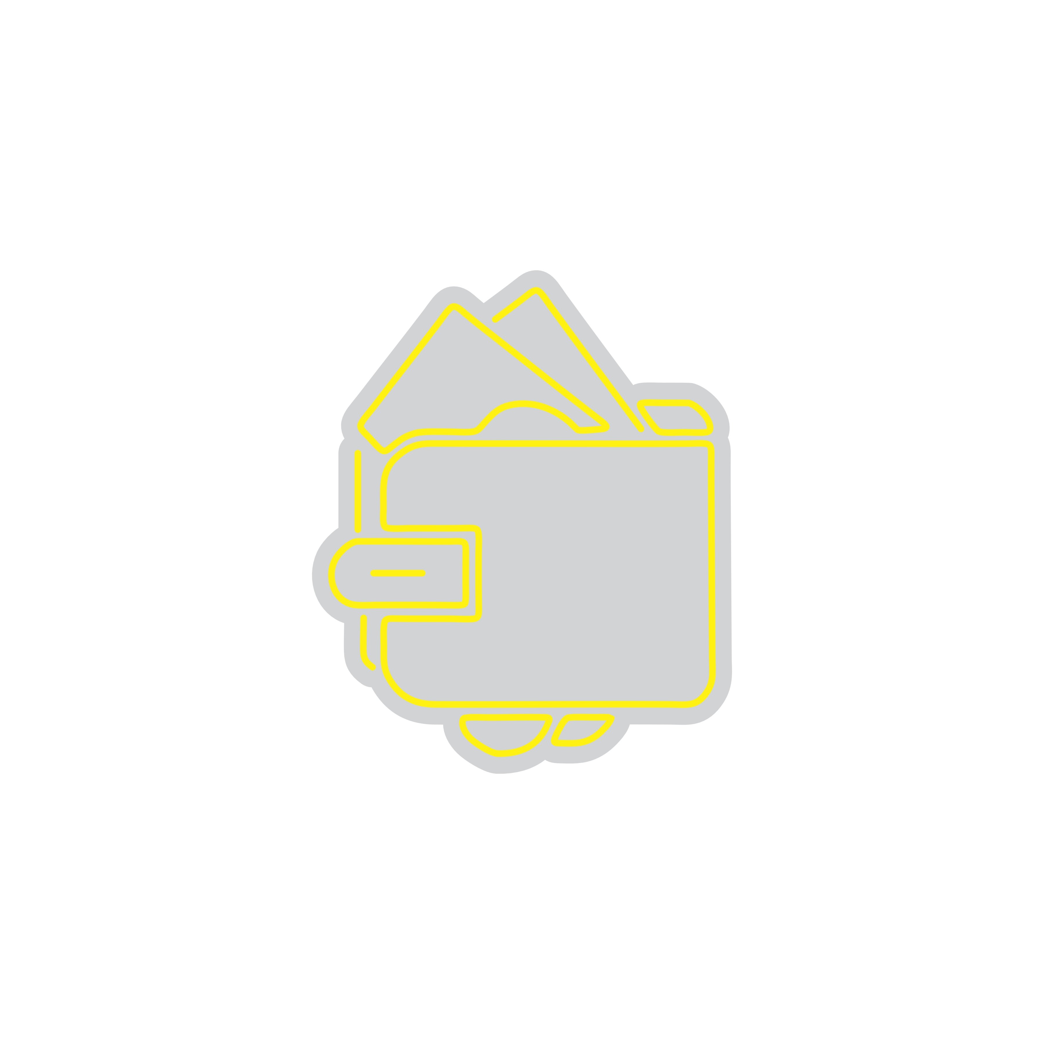 Custom Neon | Wallet Design Neon Sign | 24x20 Inches | Yellow Bright Light 3