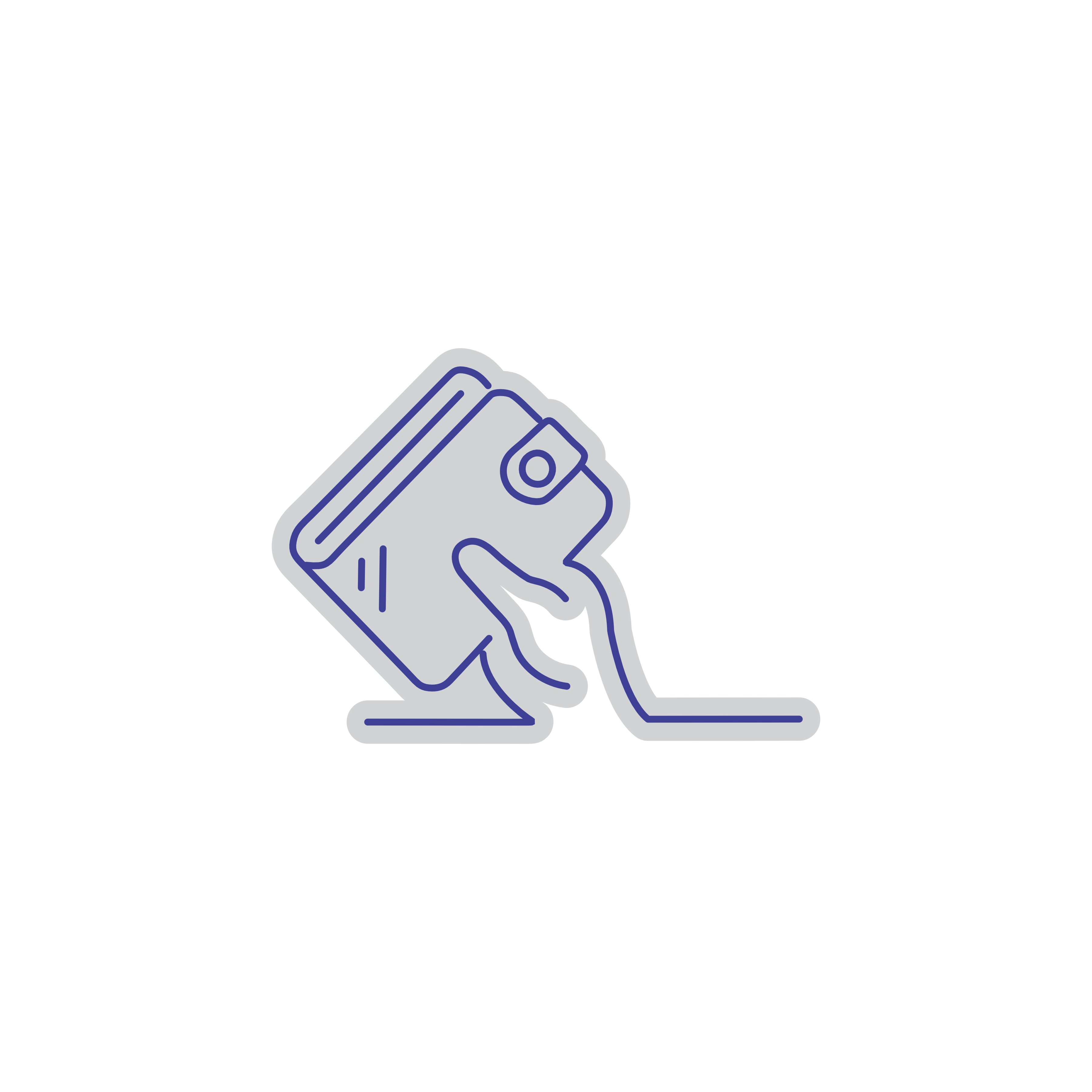 Custom Neon | Paint Bucket Pouring Neon Sign | 18x25 | Blue 3