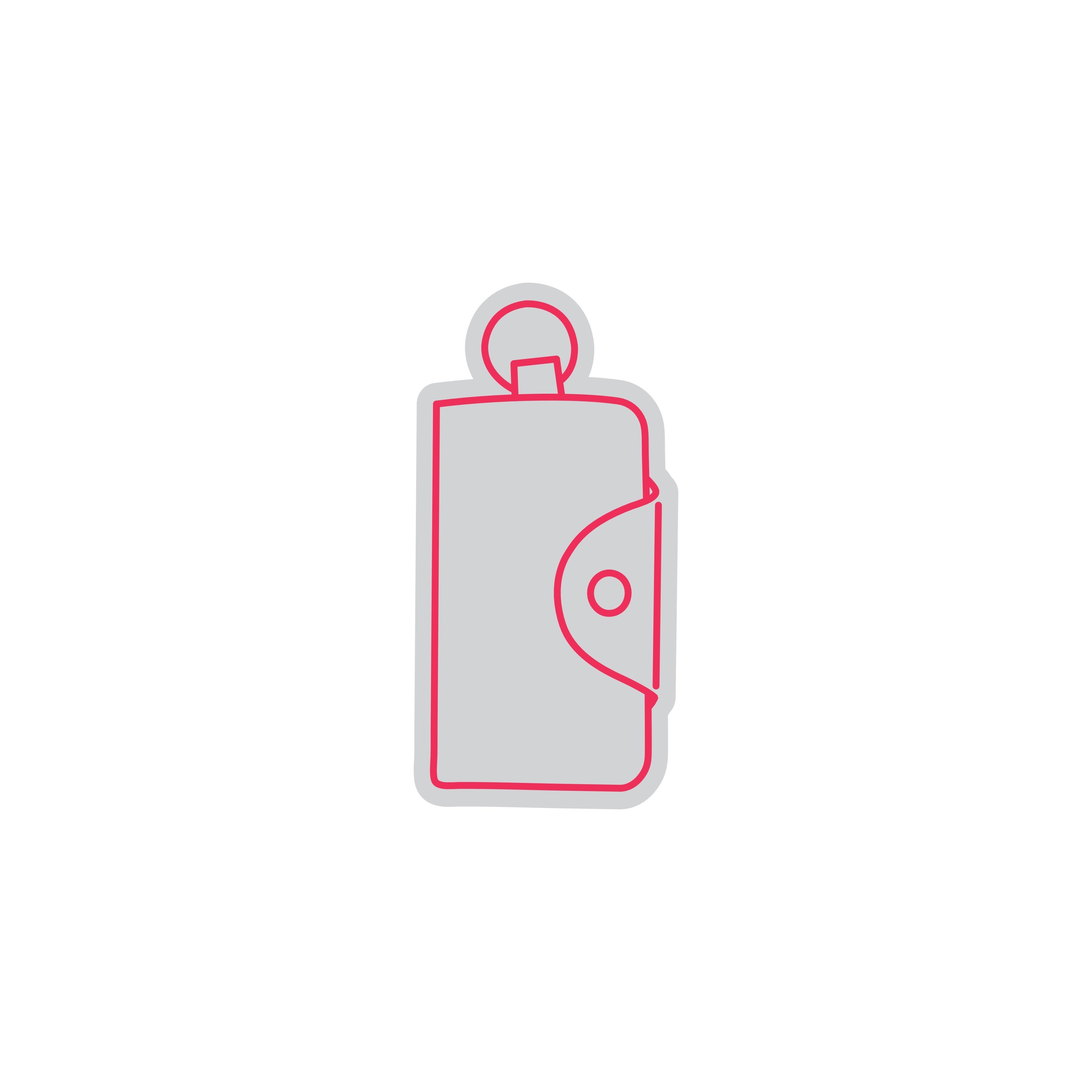 Custom Neon | Lighter Design Neon Sign | 24x12 | Hot Pink 3