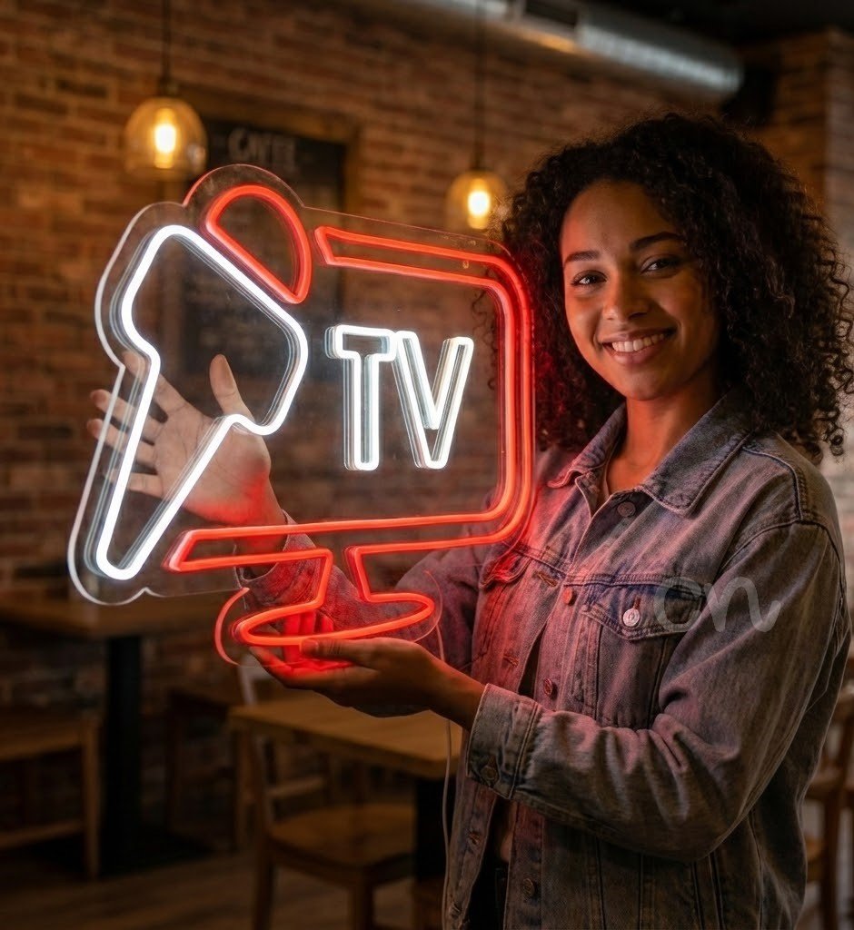 Tv Neon Sign