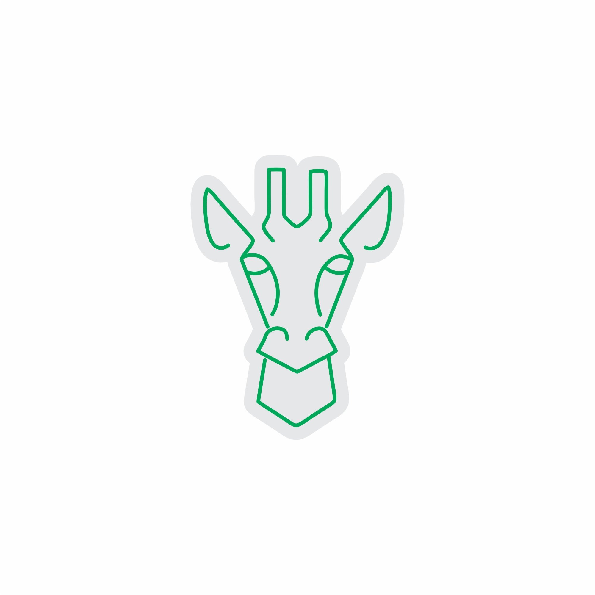 Custom Neon | Giraffe Neon Sign | 24x18 | Green Neon Wall Decor for Kids Room 3