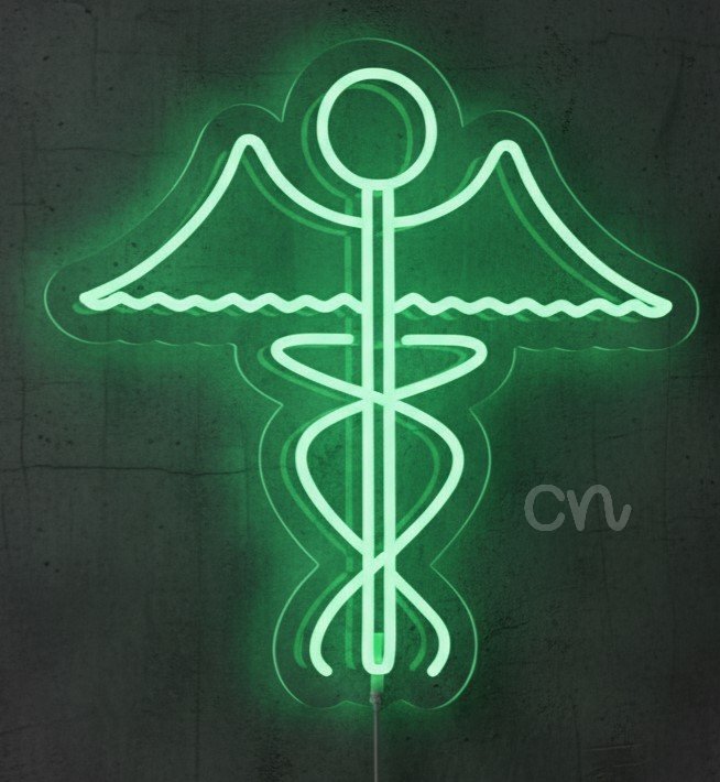Health Neon Sign