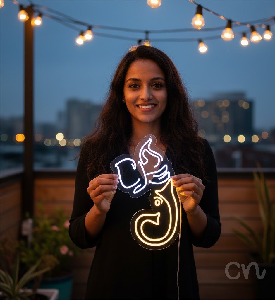 Custom Neon | Seahorse Neon Sign | 24x15 | Warm White and Yellow Neon Sign